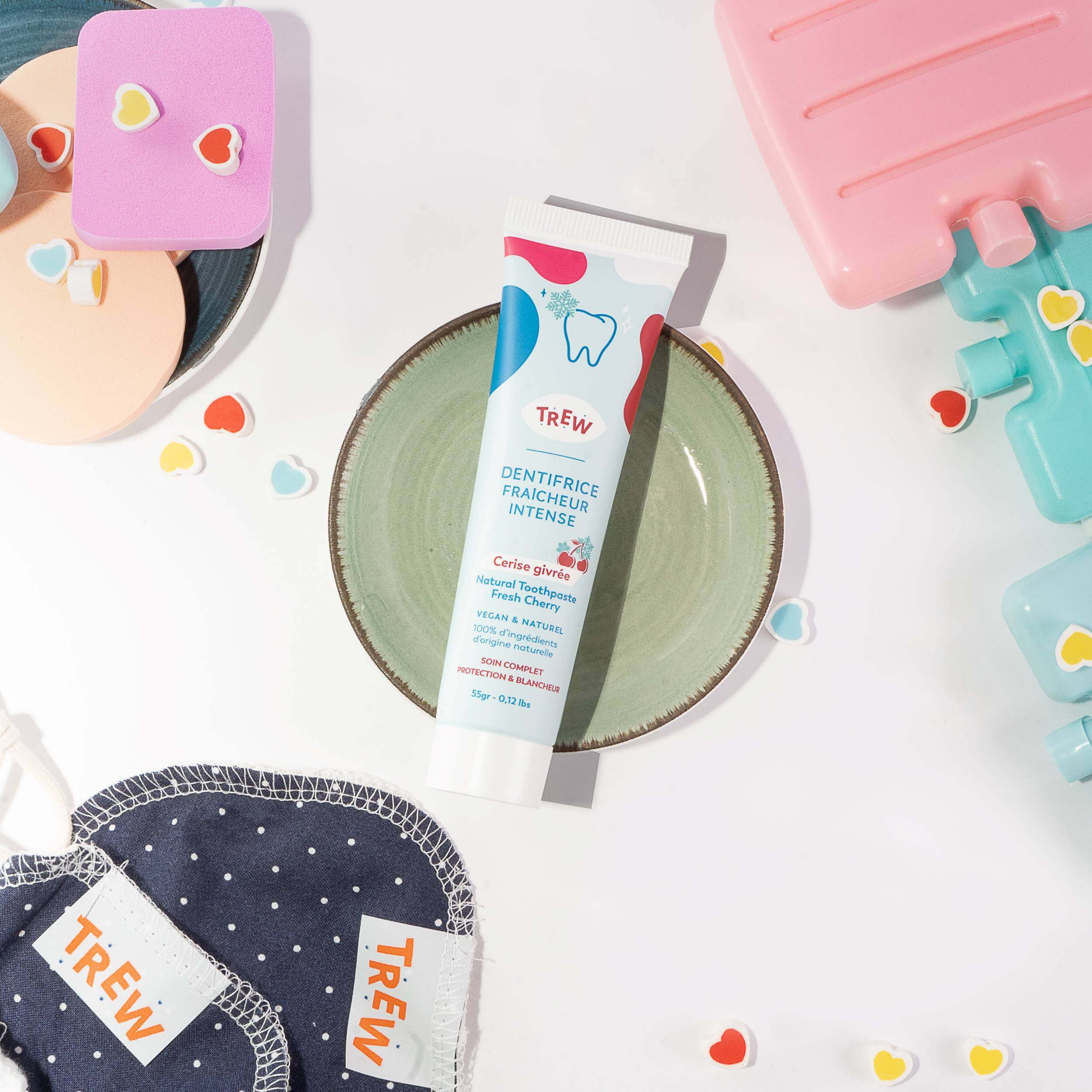 Dentifrice Sans Fluor : Cerise givrée