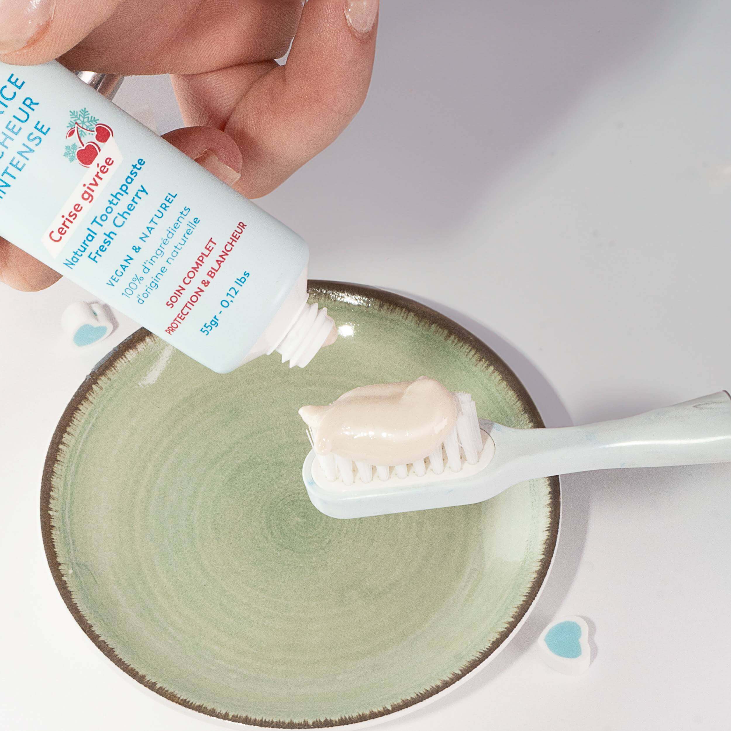 Dentifrice Sans Fluor : Cerise givrée