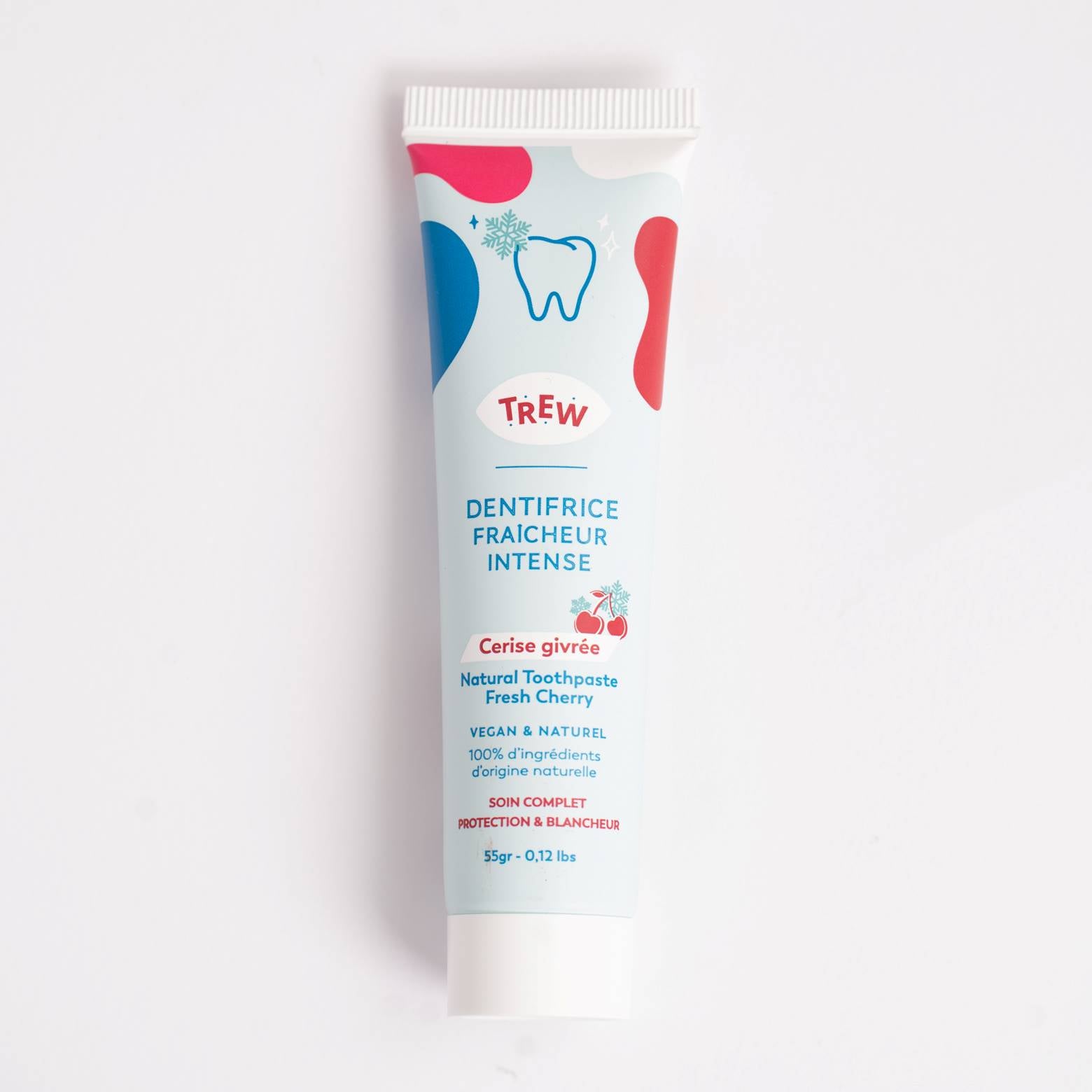 Dentifrice Sans Fluor : Cerise givrée